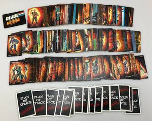 lot 162 image: RARE 1986 G I Joe Table Top Action Card Game