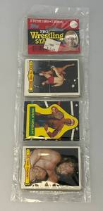 lot 172 image: EST. $250.00 - $500.00 Topps Pro Wrestling Stars Trading Cards Including (HULK HOGAN) Factory Sealed