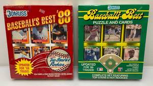 lot 173 image: 1988-89 Donruss Baseballs Best Card Sets (Factory Sealed)