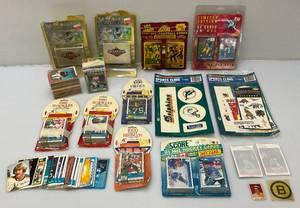 lot 174 image: 1980s - 90s Misc. Sports Sealed Packs And More