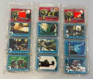 lot 183 image: 1982 ET Collectible Trading Cards (Factory Sealed Packs)
