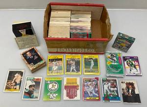 lot 191 image: Misc. Unsorted Sports Cards & More