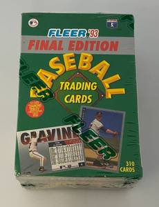 lot 197 image: 1993 FLEER Baseball Trading Cards (Factory Sealed)