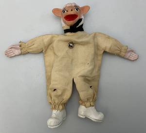 lot 227 image: 1960s Hazelle Lamb Hand Puppet 10