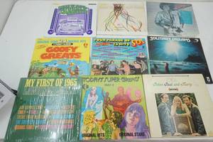 lot 14 image: Vintage Vinyl Record Lot