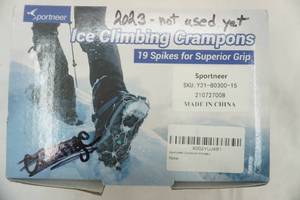 lot 35 image: Ice Climbing Crampons