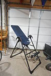 lot 161 image: Inversion Table. Hang Ups F7000