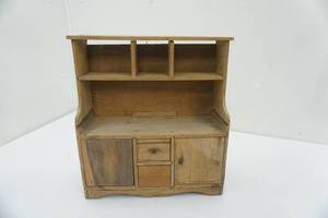 lot 185 image: Vintage Barbie Doll Size Kitchen Cupboard