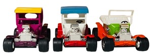 lot 36 image: Three Vintage 1970s Tonka Trucks  Tonka T-Series or Model T Hot Rod Cars