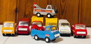 lot 46 image: 1970s Pressed Steel Tonka Trucks