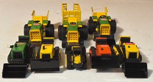 lot 101 image: Vintage Tonka Trucks Including Tractors, Bulldozers and More