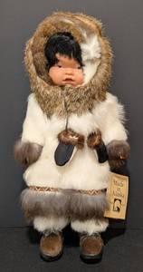 lot 62 image: Memeluck Alaska Fur Doll