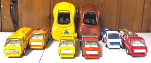 lot 76 image: Vintage 1970s Tonka Trucks including Vintage Tonka Fun Buggy and Vintage Tonka Mini Shell Tanker Fuel Delivery