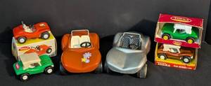lot 190 image: Assorted Vintage Tonka Buggy Cars