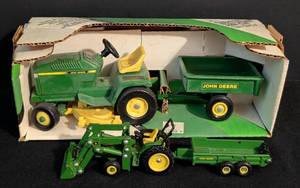 lot 215 image: Pair of Ertle John Deere Lawn Tractors