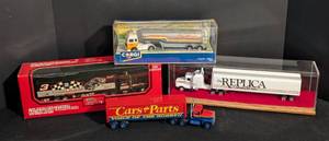 lot 219 image: Four Diecast Semi Trucks