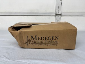 lot 70 image: NEW Box of 100 MEDEGEN Autoclavable Biohazard Waste Bags  31x38, 1.8 Mil Clear, Single-Use & Non-Sterile  Durable & Heavy-Duty, Perfect for Labs, Medical Facilities, or General Biohazard Storage- Damaged Box