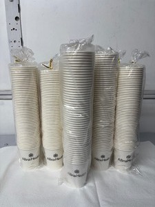 lot 32 image: Bulk Lot of 5oz Paper Drinking Cups  11 New Sleeves Perfect for Office, Breakroom, Healthcare, Events, or Everyday Use  Durable, Disposable, and Convenient  Must-Have Essential Supply