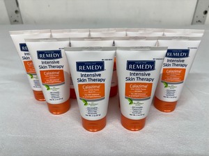 lot 75 image: Lot of 11 NEW Medline Remedy Intensive Skin Therapy Calazime Zinc Oxide Paste with Menthol  2oz Each, Soothes & Protects Irritated Skin, Hypoallergenic, Paraben-Free, CHG Compatible  Ideal for Moisture-Prone Areas, Pressure Ulcers & Sensitive Skin