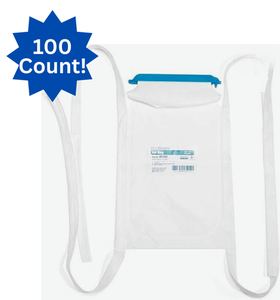 lot 35 image: MSRP $300 1 NEW Case (100 Bags) MediChoice Universal Ice Cold Therapy Bags, 7.25x13 Wide openingeasy filling,&nbspClamp closure for repeated use,&nbspConforms to joints,&nbspSoft fabric outside protects skin, inner lining keeps moisture in