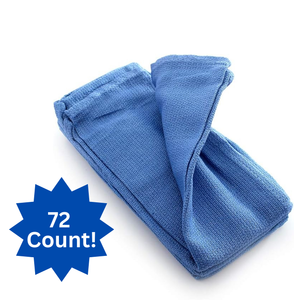 lot 90 image: NEW Case of MediChoice O.R. Towels, X-Ray Detectable Blue  12 Packs of 6 Sterile, Disposable 16x24 Cotton Towels  Perfect for Hospitals, Clinics & Surgical Use