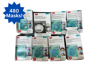 lot 4 image: NEW 3M N95 Mask Lot  480 Masks Total Mixed case with 24 boxes of 3Ms most trusted respirators 1860S, 8210Plus & 1860. Top-quality filtration, multiple sizes & styles. Hard-to-find bulk lot, grab it while you can
