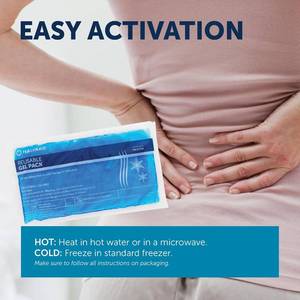 lot 84 image: New Case of Halyard Reusable Gel Packs- 24 Count  6 x 10, Hot & Cold Therapy for Pain Relief & Swelling  Reusable, Durable & Convenient  Perfect for Medical, Home, or Athletic Use
