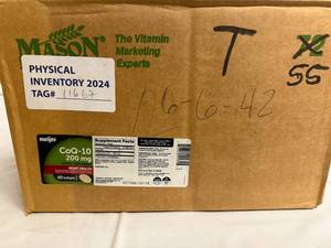 lot 9 image: Case of CoQ-10 Softgels - 200mg