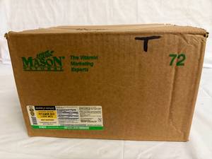 lot 14 image: Case of Mason Natural B-12 Vitamin
