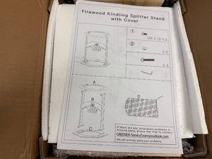 lot 23 image: Firewood Kindling Splitter Stand