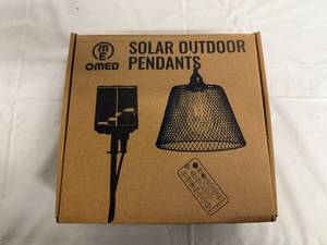 lot 31 image: Omed Solar Outdoor Pendent Light
