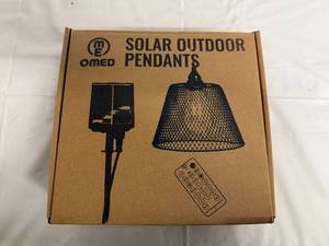 lot 33 image: Omed Solar Outdoor Pendent Light