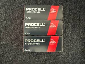 lot 56 image: 3 x 24 ct Packs of Procell AA Batteries