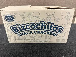 lot 119 image: 12 Packs of Bizcochitos Snack Crackers