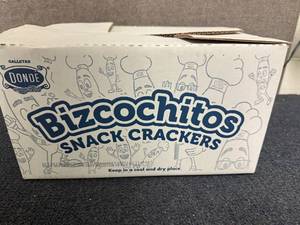 lot 121 image: 12 Packs of Bizcochitos Snack Crackers