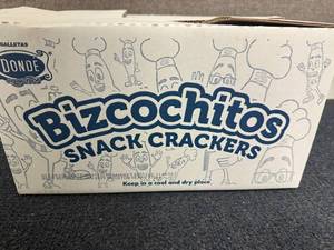 lot 122 image: 12 Packs of Bizcochitos Snack Crackers