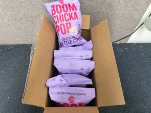 lot 149 image: 6 Bags of Boom Chicka Pop Kettle Corn