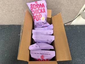 lot 151 image: 6 Bags of Boom Chicka Pop Kettle Corn