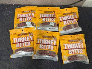 lot 173 image: 6 Bags of Old Wisconsin Turkey Bites