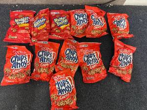 lot 211 image: Chips Ahoy and Nutter Butter Bites