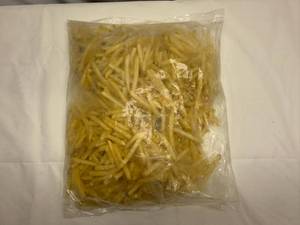 lot 37 image: B. 5lbs Shoe String Cut French Fries(like MacDonalds)