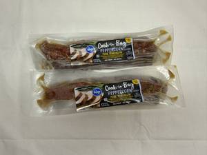 lot 41 image: 2x 1lb 3oz Pork Tenderloin-Cook in Bag-Peppercorn