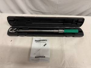 lot 134 image: Masterforce Mechanical Torque Wrench
