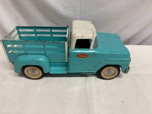Vintage Stake Rack Stepside Pick up Truck