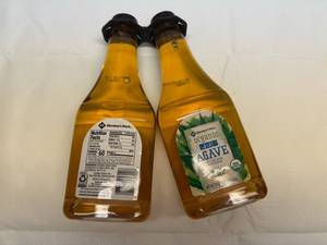 lot 152 image: 2x 29oz Organic Blue Agave All Purpose Sweetner