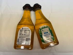 lot 154 image: 2x 29oz Organic Blue Agave All Purpose Sweetner