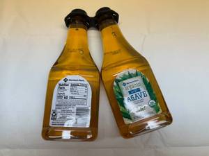 lot 155 image: 2x 29oz Organic Blue Agave All Purpose Sweetner