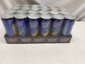 lot 177 image: 24x Alokozay Ginseng Energy Drink