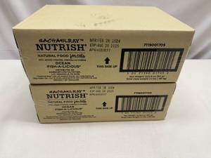 lot 179 image: 2x 12 2.8oz Rachel Ray Nutrish Fish-A-Licious Cat Food