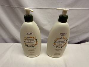 lot 195 image: 4x 18oz Lacura Oatmeal Body Lotion